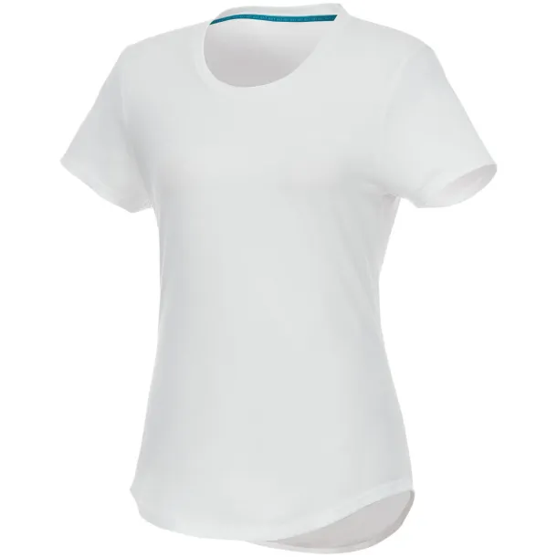 Jade short sleeve women's GRS recycled t-shirt - Elevate NXT White