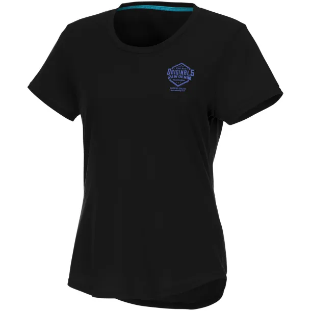 Jade short sleeve women's GRS recycled t-shirt - Elevate NXT Crna