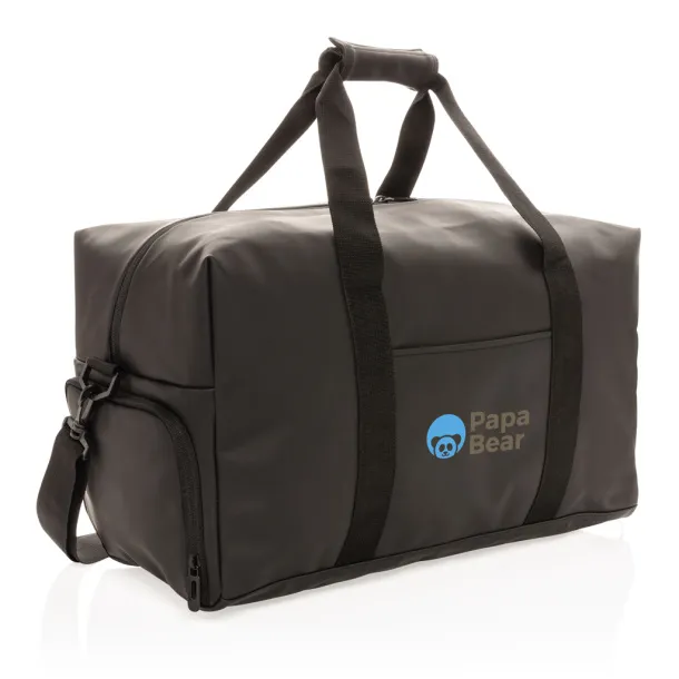  Smooth PU weekend duffel - XD Collection Black 