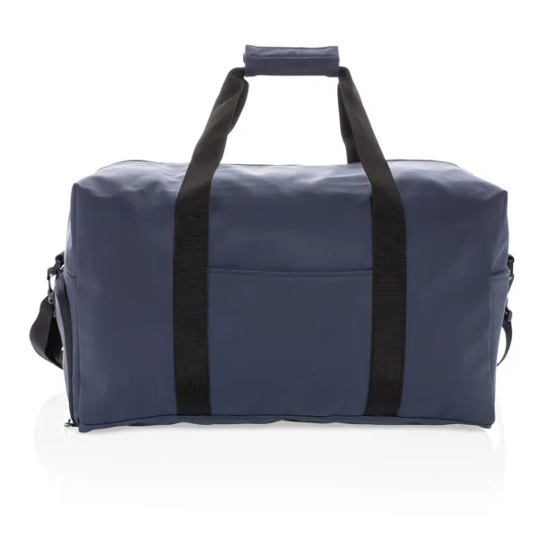  Smooth PU weekend duffel - XD Collection Navy blue 