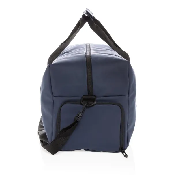  Smooth PU weekend duffel - XD Collection Navy blue 