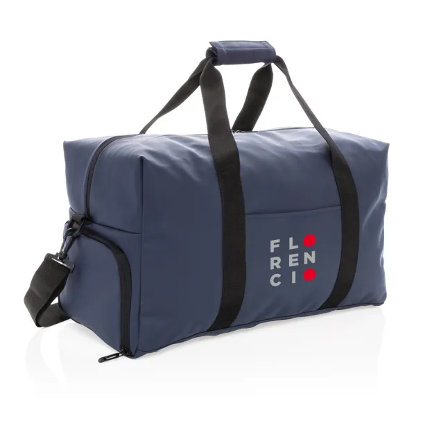  Smooth PU weekend duffel - XD Collection Navy blue 