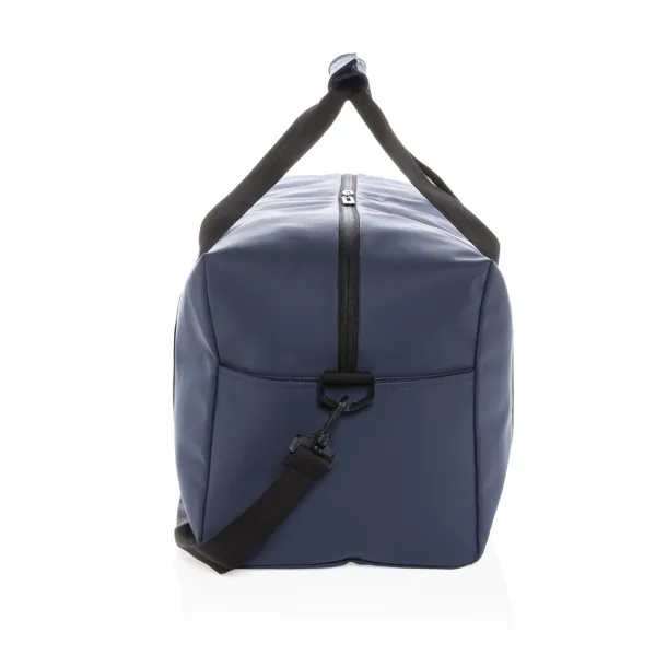  Smooth PU weekend duffel - XD Collection Navy blue 