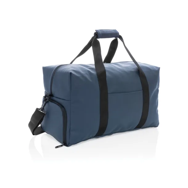  Smooth PU weekend duffel - XD Collection Navy blue 