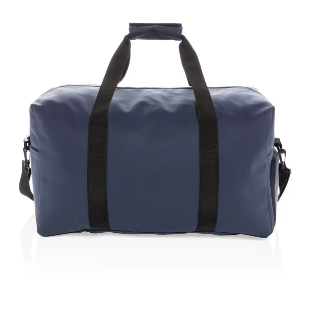  Smooth PU weekend duffel - XD Collection Navy blue 