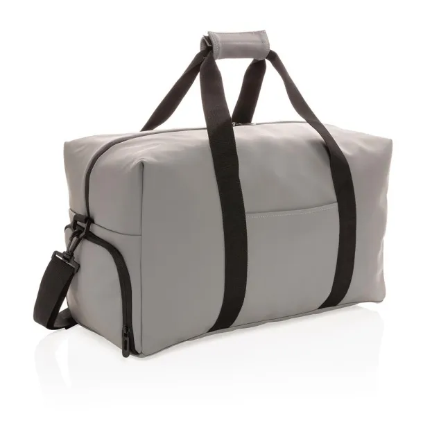  Smooth PU weekend duffel - XD Collection Cool Grey 8