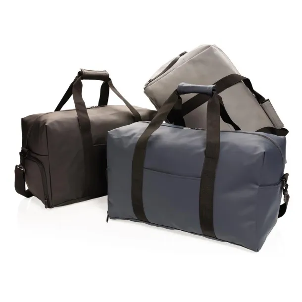  Smooth PU weekend duffel - XD Collection Cool Grey 8