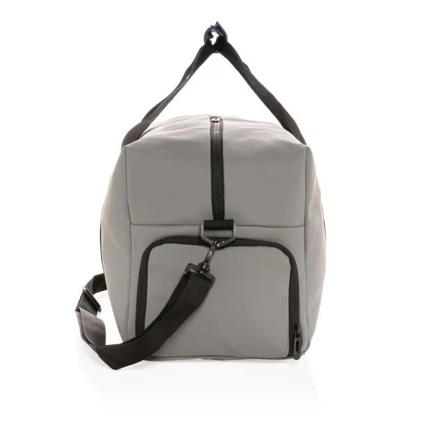  Smooth PU weekend duffel - XD Collection Cool Grey 8