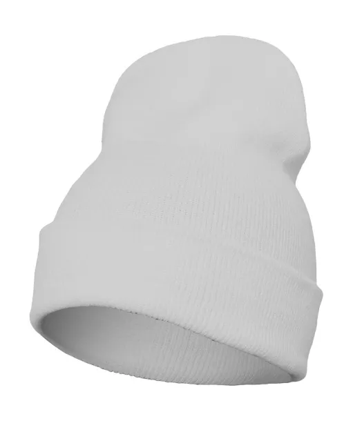  Heavyweight Long Beanie - Flexfit White Sand