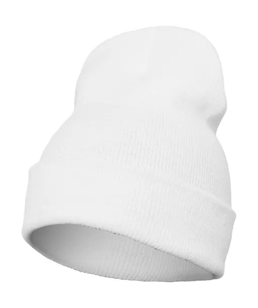  Heavyweight Long Beanie - Flexfit Bijela