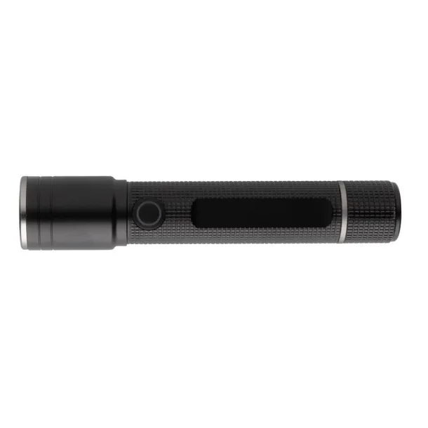  Gear X RCS recycled aluminum USB-rechargeable torch - GearX Black 