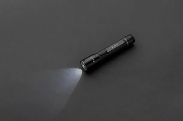  Gear X RCS recycled aluminum USB-rechargeable torch - GearX Black 