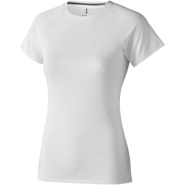 Niagara ženska majica kratkih rukava cool fit, 145 g/m² - Elevate Life Bijela