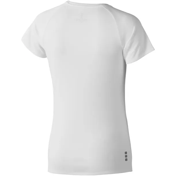Niagara ženska majica kratkih rukava cool fit, 145 g/m² - Elevate Life Bijela