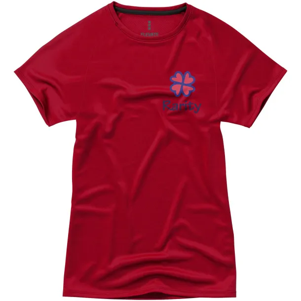 Niagara short sleeve women's cool fit t-shirt - Elevate Life Red