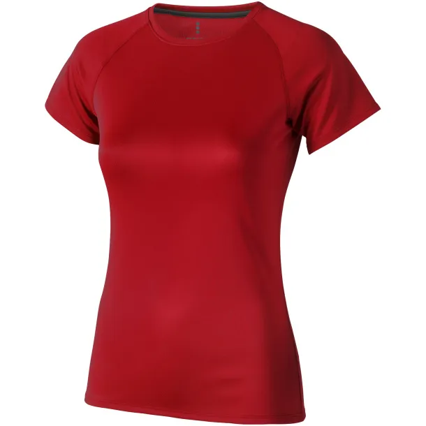 Niagara ženska majica kratkih rukava cool fit, 145 g/m² - Elevate Life Crvena