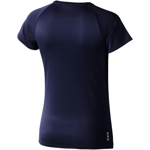 Niagara short sleeve women's cool fit t-shirt - Elevate Life Navy Blue