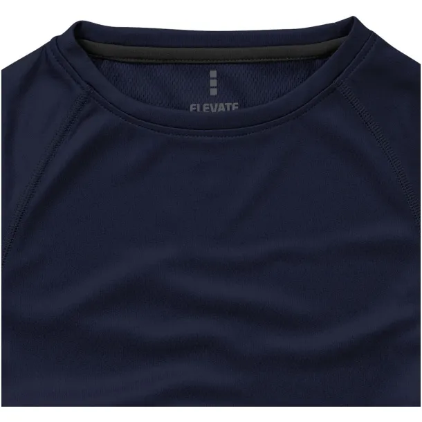 Niagara short sleeve women's cool fit t-shirt - Elevate Life Navy Blue