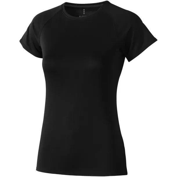 Niagara short sleeve women's cool fit t-shirt - Elevate Life Crna