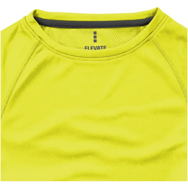 Niagara ženska majica kratkih rukava cool fit, 145 g/m² - Elevate Life Neon žuta