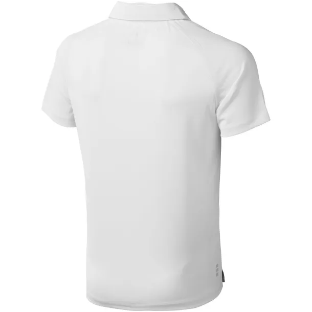 Ottawa short sleeve men's cool fit polo - Elevate Life White