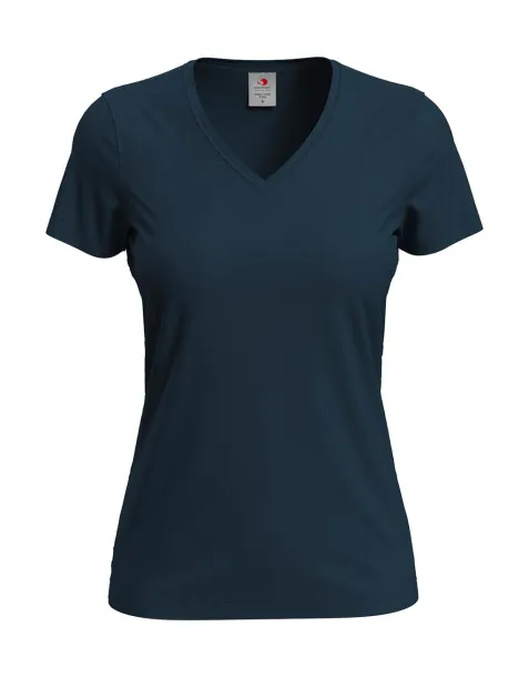  Classic-T V-Neck Women - Stedman Blue Midnight