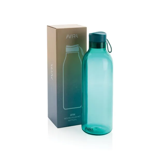  Avira Atik RCS Recycled PET bottle 1L - Avira Turquoise 