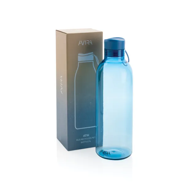  Avira Atik RCS Recycled PET bottle 1L - Avira blue 