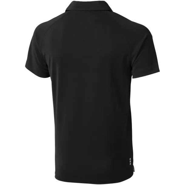 Ottawa uska muška polo majica kratkih rukava - Elevate Life Solid black