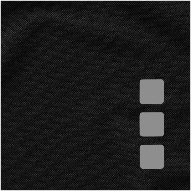 Ottawa uska muška polo majica kratkih rukava - Elevate Life Solid black