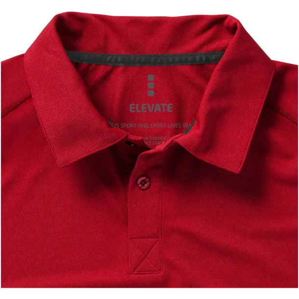 Ottawa short sleeve men's cool fit polo - Elevate Life Red