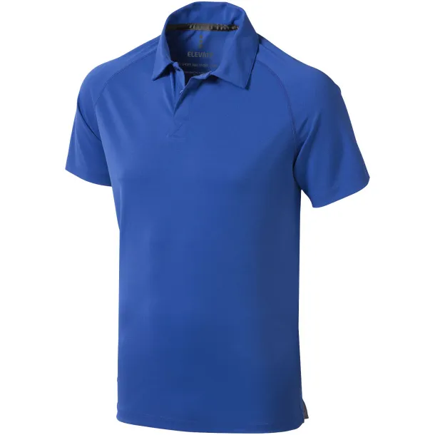 Ottawa short sleeve men's cool fit polo - Elevate Life Blue