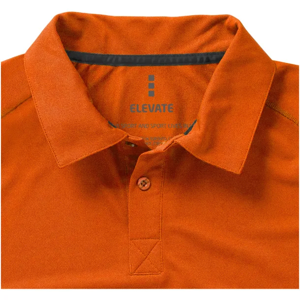 Ottawa short sleeve men's cool fit polo - Elevate Life Orange