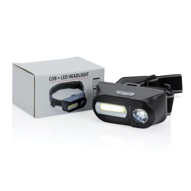  COB en LED headlight - XD Collection Black 