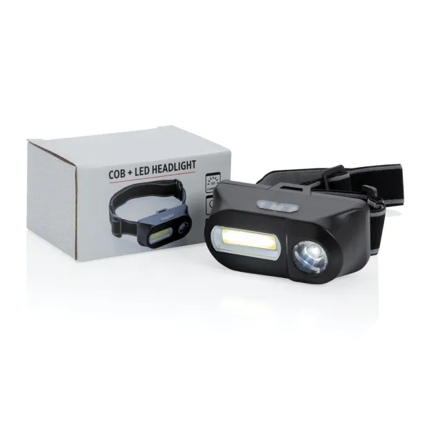  COB en LED headlight - XD Collection Black 