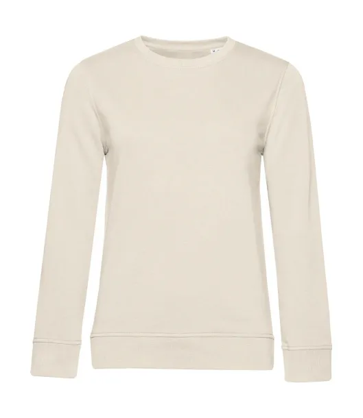  Organic Crew Neck /women French Terry - B&C Off White