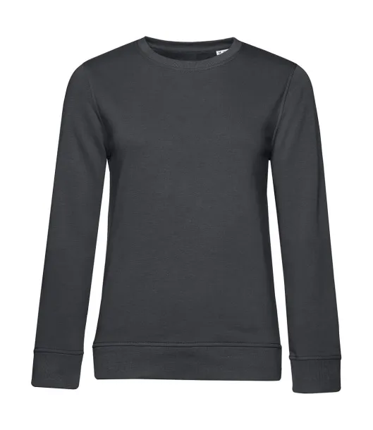  Organic Crew Neck /women French Terry - B&C Asphalt