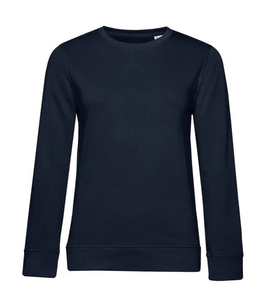  Organic Crew Neck /women French Terry - B&C Navy Blue