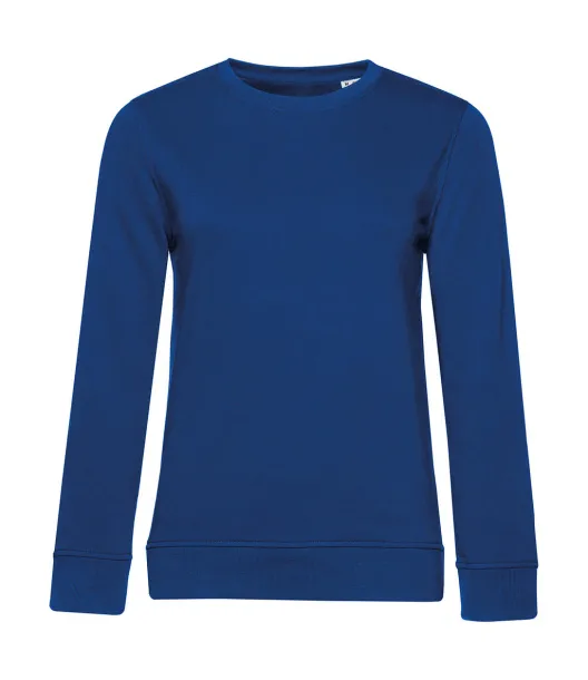  Organic Crew Neck /women French Terry - B&C Royal