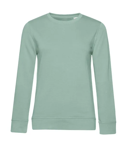  Organic Crew Neck /women French Terry - B&C Sage