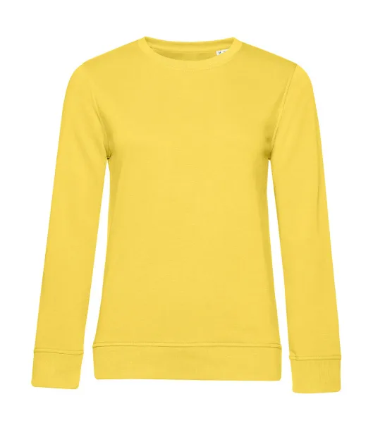  Organic Crew Neck /women French Terry - B&C Yellow Fizz