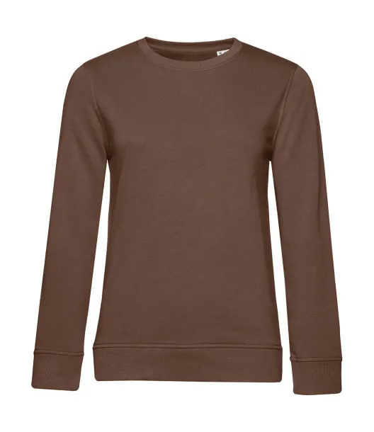  Organic Crew Neck /women French Terry - B&C Mocha