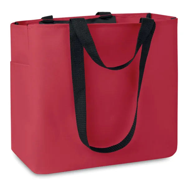 CAMDEN Shopping bag in 600D polyester Red