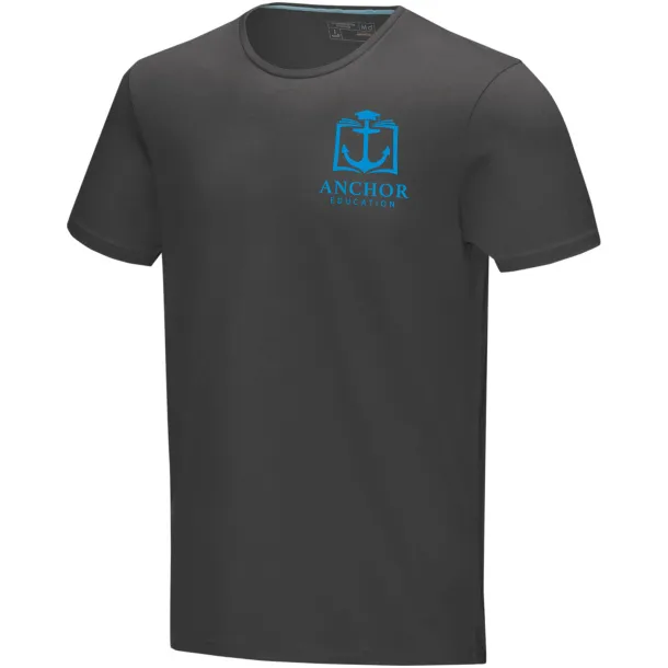 Balfour short sleeve men's GOTS organic t-shirt - Elevate NXT Storm grey