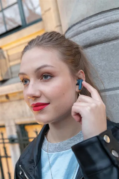 Urban Vitamin Byron ENC earbuds - Urban Vitamin Plava