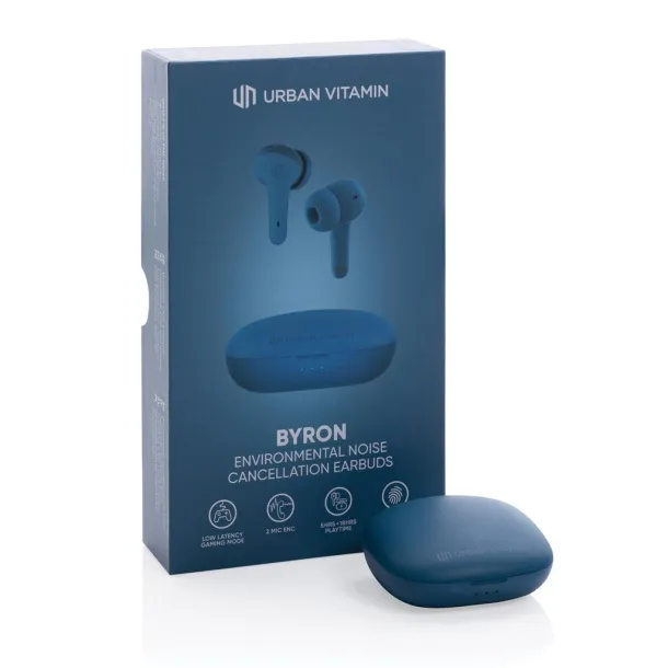 Urban Vitamin Byron ENC earbuds - Urban Vitamin blue 