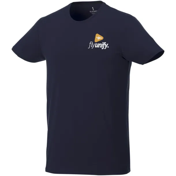 Balfour short sleeve men's GOTS organic t-shirt - Elevate NXT Navy Blue