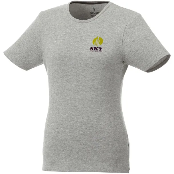 Balfour short sleeve women's GOTS organic t-shirt - Elevate NXT Grey Melange