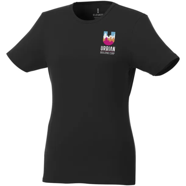 Balfour short sleeve women's GOTS organic t-shirt - Elevate NXT Solid black