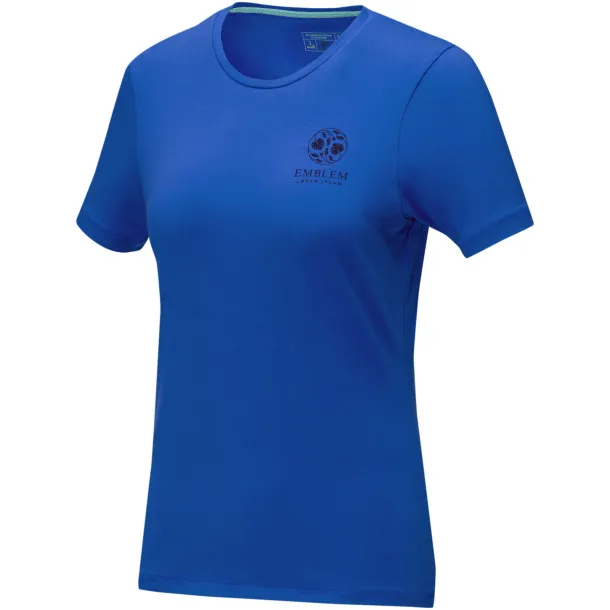 Balfour short sleeve women's GOTS organic t-shirt - Elevate NXT Blue